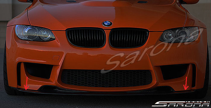 Custom BMW 3 Series  Coupe & Convertible Front Lip/Splitter (2006 - 2013) - $590.00 (Part #BM-048-FA)